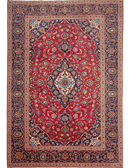 Ardakan 242x353 Cm Ardakan Persia Hand-carded Wool Cotton