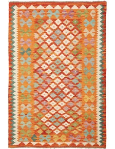 Kilim 104x152 Cm Kilim Afghanistan Lana Cardata A Mano