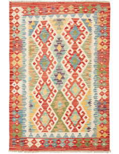 Kilim 107x152 Cm Kilim, Afghanistan, Lana Cardata A Mano