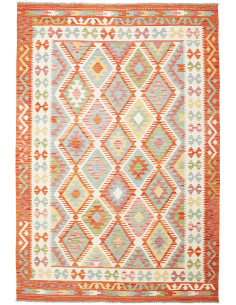 Kilim 165x243 Cm Kilim, Afghanistan, Lana Cardata A Mano