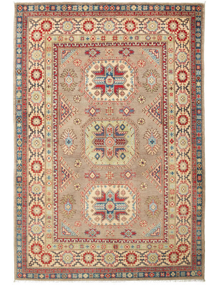 Kazak 167x242 Cm Kazak Afghanistan Lana Cardata A Mano