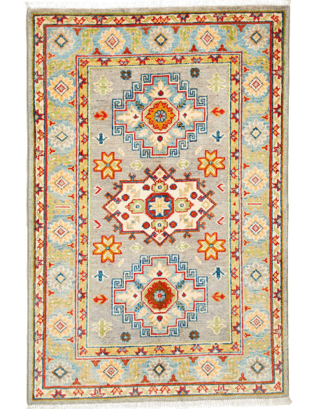 Kazak 83x125 Cm Kazak, Afghanistan, Lana Cardata A Mano,