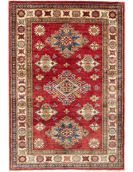 Kazak Fine 98x143 Cm Kazak Fine Pakistan Lana Cardata A Mano