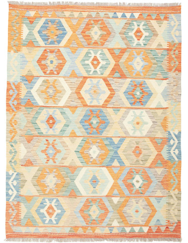 Kilim 150x200 Cm Kilim, Afghanistan, Lana Cardata A Mano