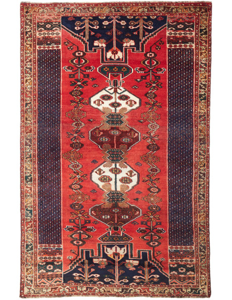 Shiraz 163x260 Cm Shiraz Persia Hand-carded Wool Cotton