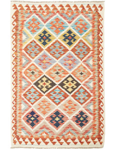 Kilim 112x175 Cm Kilim Afghanistan, Lana Cardata A Mano