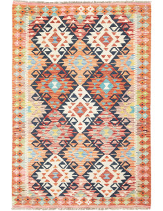 Kilim 122x183 Cm Kilim, Afghanistan, Lana Cardata A Mano