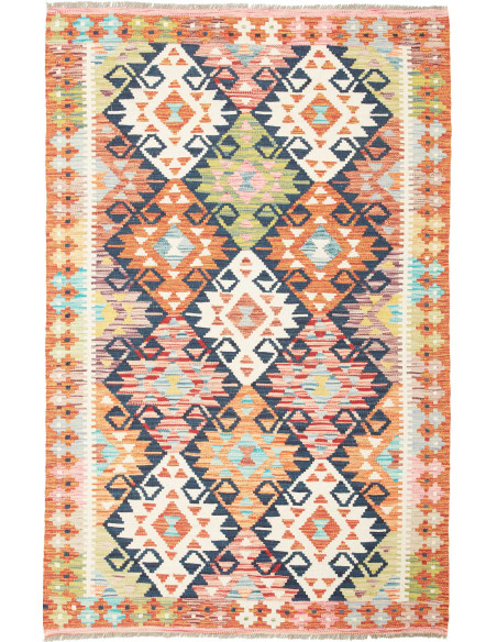 Kilim 120x185 Cm Kilim Afghanistan Lana Cardata A Mano