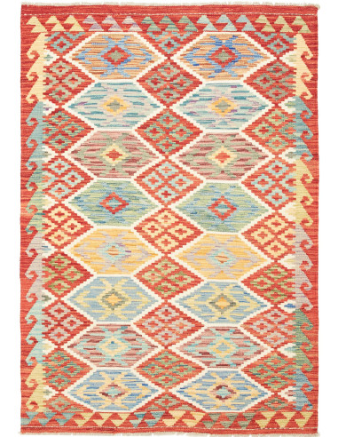 Kilim 125x182 Cm Kilim Afghanistan Hand-carded Wool