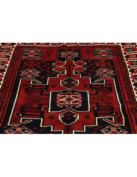 Lori 167x210 Cm Lori Persia Lana Cardata A Mano Cotone