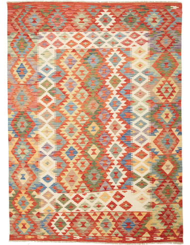 Kilim 171x235 Cm Kilim, Afghanistan, Hand-carded Wool (warp: