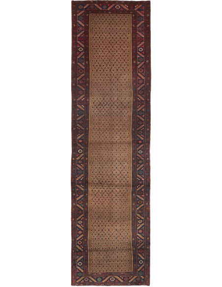 Hamadan 105x400 Cm Hamadan, Persia, Hand-carded Wool,