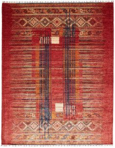Tappeto Siva Pakistan 240x306 Rosso Blu
