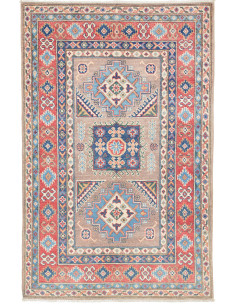 Kazak 116x182 Cm Kazak Afghanistan Lana Cardata A Mano