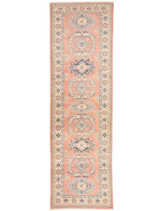 Kazak 86x301 Cm Kazak, Afghanistan, Lana Cardata A Mano
