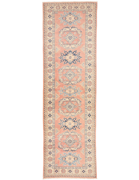 Kazak 86x301 Cm Kazak, Afghanistan, Lana Cardata A Mano