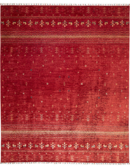 Rug Siva Pakistan 248x303 Ruby Red Of Beige