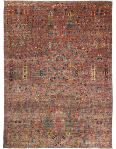 Rug Shahi Fine Pakistan 169x230 Burgundy Petrol