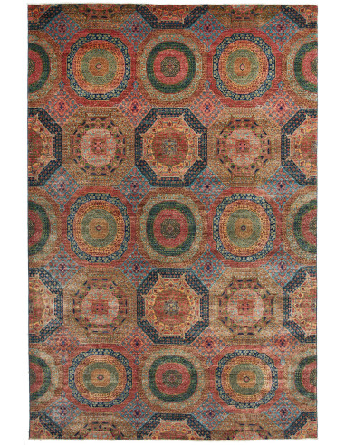 Rug Mamlouk Pakistan 203x305 Terracotta Red Mos