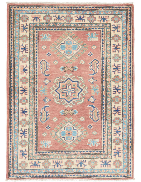 Kazak 84x118 Cm Kazak Afghanistan Lana Cardata A Mano
