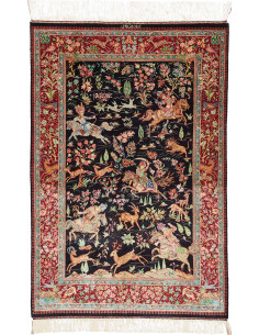 Ghom Silk 78x117 Cm Ghom Silk, Persia. 100% Silk,