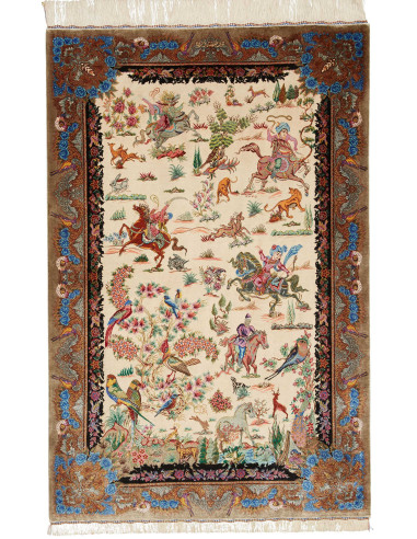 Ghom Seta 100x150 Cm Ghom Seta, Persia, Seta,