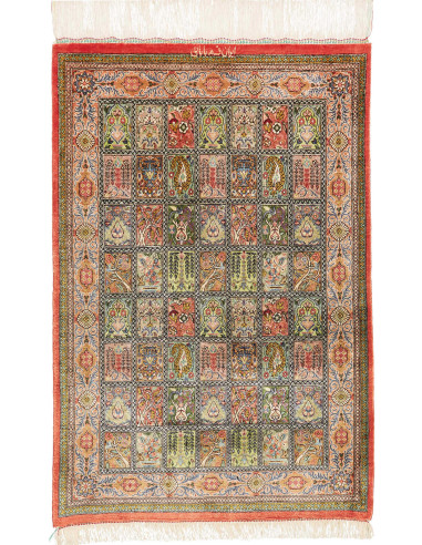 Ghom Seta 60x90 Cm Ghom Seta Persia 100% Seta