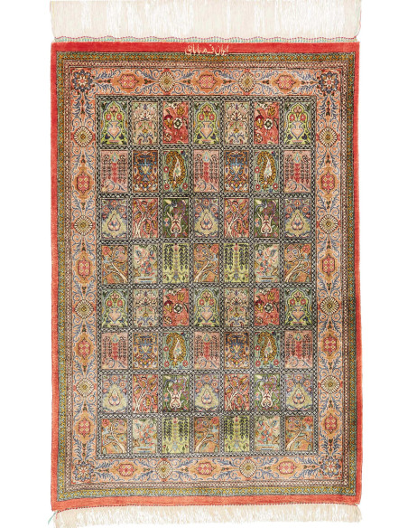 Ghom Seta 60x90 Cm Ghom Seta Persia 100% Seta