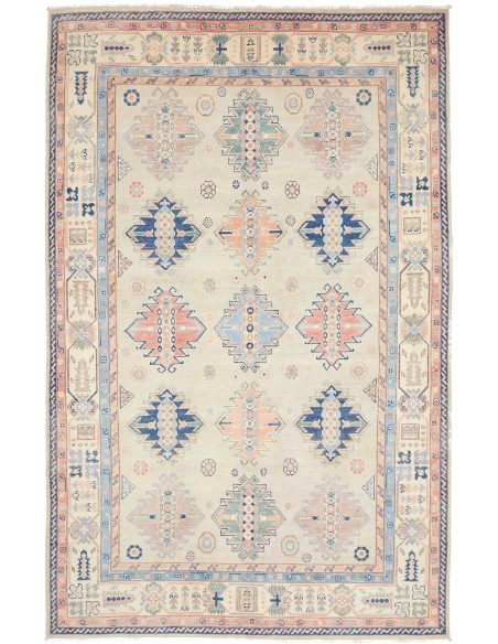 Kazak 177x281 Cm Kazak, Afghanistan, Lana Cardata A Mano