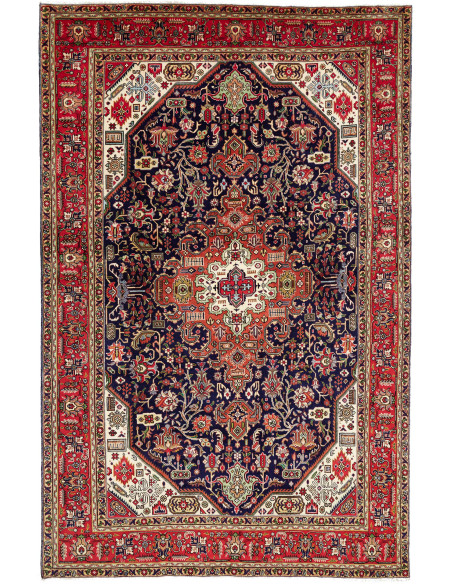 Tabriz 200x310 Cm Tabriz Persia Lana Cardata A Mano Cotone