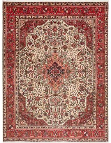 Tabriz 248x327 Cm Tabriz Persia Lana Cardata A Mano Cotone
