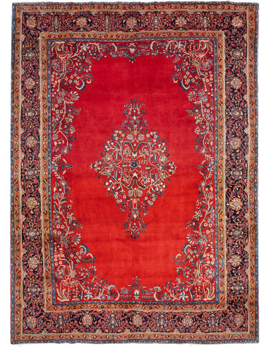 Sarough 283x400 Cm Sarough, Persia, Lana Cardata A Mano,