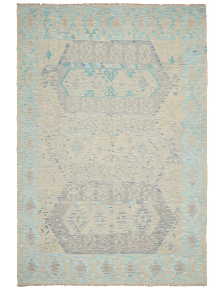 Kilim 198x298 Cm Kilim Afghanistan Lana Cotone