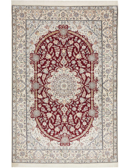 Nain 6la 158x248 Cm Nain 6la, Persia, Hand-carded Wool And