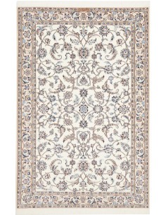 Nain 6la 131x195 Cm Nain 6la Persia Hand-carded Wool And