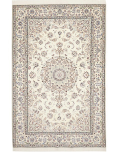Nain 6la 134x207 Cm Nain 6la Persia Lana Cardata A Mano E