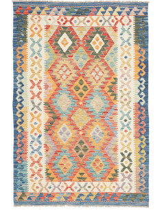 Kilim 123x182 Cm Kilim Afghanistan, Lana Cardata A Mano