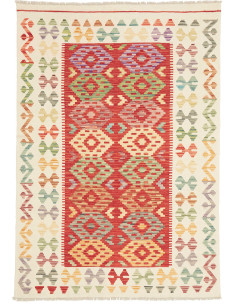 Kilim 120x174 Cm Kilim. Afghanistan. Lana Cardata A Mano