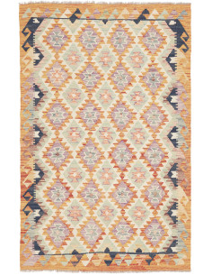 Kilim 114x176 Cm Kilim, Afghanistan, Lana Cardata A Mano