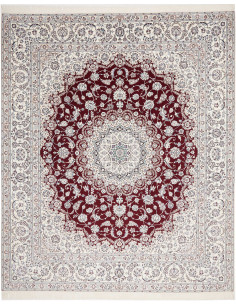 Nain 6la 262x315 Cm Nain 6la Persia Hand-carded Wool And