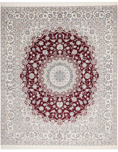 Nain 6la 262x315 Cm Nain 6la Persia Lana Cardata A Mano E