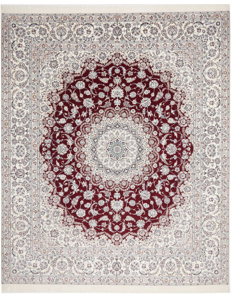 Nain 6la 262x315 Cm Nain 6la Persia Hand-carded Wool And