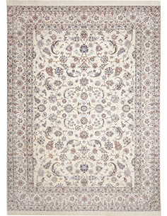 Nain 6la 257x350 Cm Nain 6la, Persia, Lana Cardata A Mano E