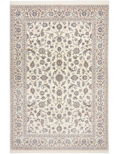 Nain 6la 205x302 Cm Nain 6la, Persia, Lana Cardata A Mano E