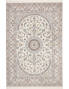 Nain 6la 208x312 Cm Nain 6la Persia Hand-carded Wool And