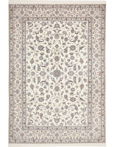 Nain 6la 211x306 Cm Nain 6la, Persia, Hand-carded Wool And