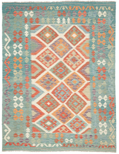 Kilim 154x202 Cm Kilim Afghanistan Hand-carded Wool