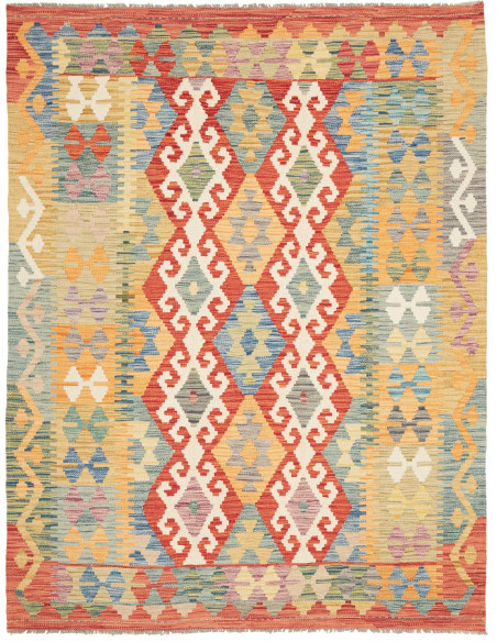 Kilim 153x202 Cm Kilim Afghanistan Lana Cardata A Mano