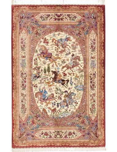 Ghom Silk 131x198 Cm Ghom Silk, Persia, 100% Silk,