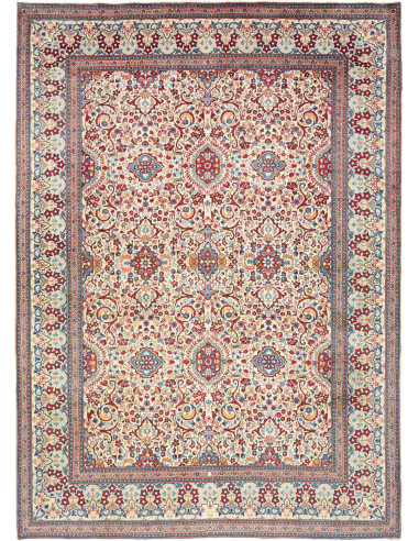 Kashan 248x345 Cm Kashan, Persia, Hand-carded Wool (warp:
